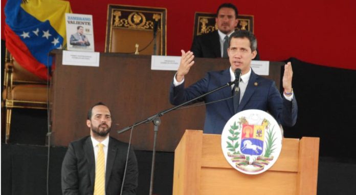 Juan Guaidó, presidente de la AN