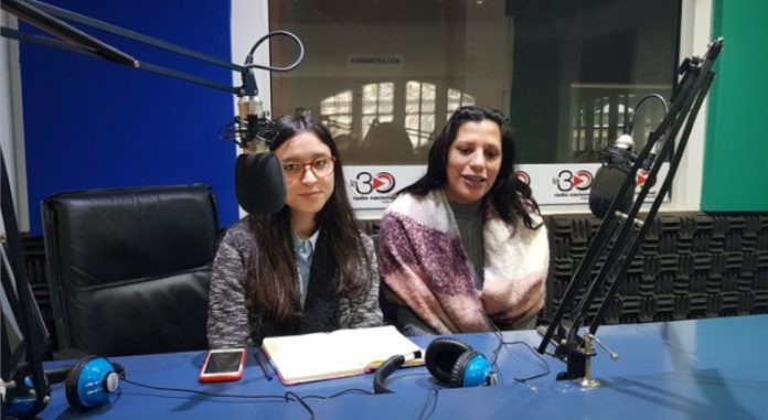 Florencia Buslon junto a Valentina Rodriguez