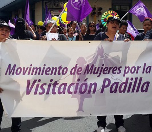 movimiento Visitación Padilla marcha contra los feminicidios