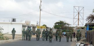 Despliegue del ejército en la Guajira