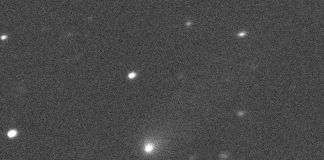 Captan un cometa posiblemente interestelar