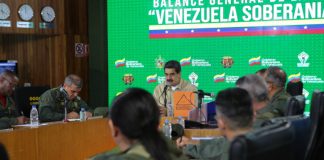 Maduro ratifica "alerta naranja" en fronteras venezolanas