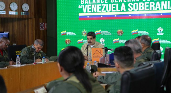 Maduro ratifica "alerta naranja" en fronteras venezolanas