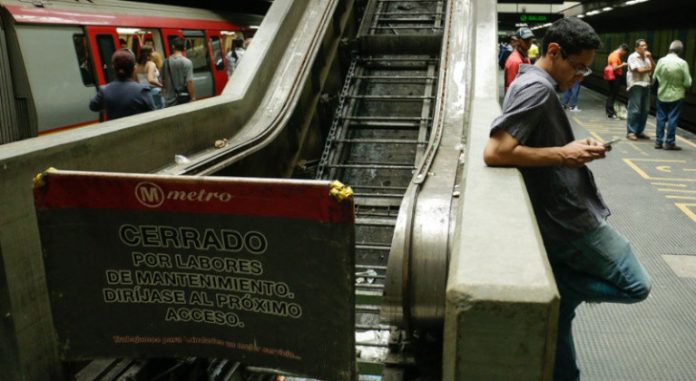 Metro de Caracas abandonado