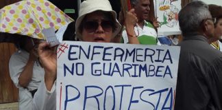 enfermeras protestan por mejoras salariales