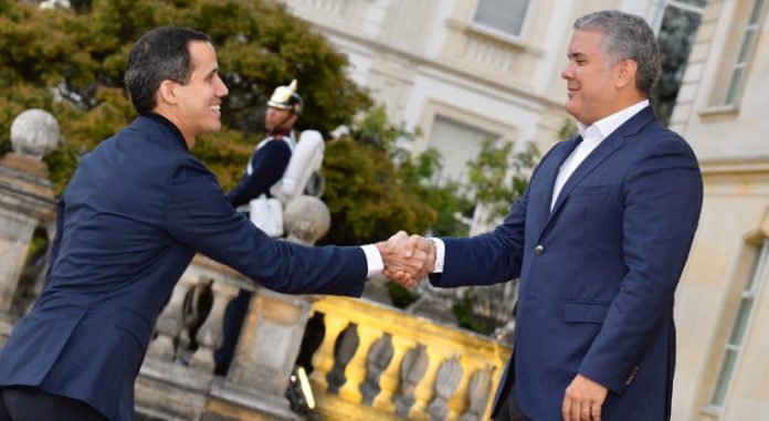 Juan Guaidó e Iván Duque se encuentran en Colombia