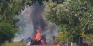 Según el alcalde, se trataría de un ataque al cuartel militar