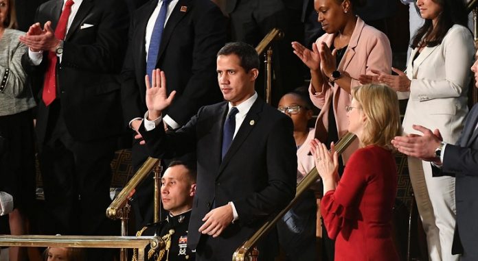 Juan Guaidó en el congreso