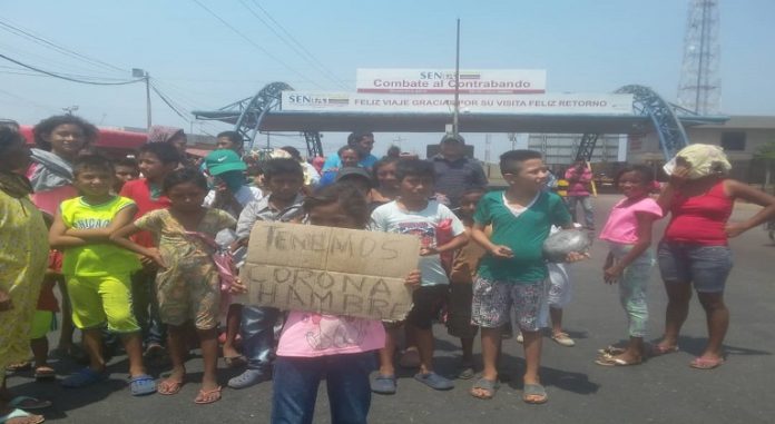 Protesta en Guajira