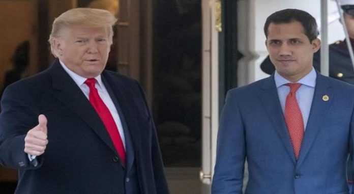 Trump y Guaidó