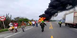 Siete muertos y al menos 50 heridos deja explosión de camión con combustible en Barranquilla