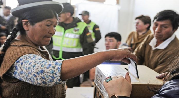 BOLIVIA-ELECTIONS-VOTING