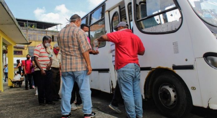 Bus transportistas