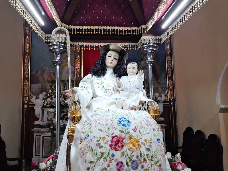 La Divina Pastora en su Santuario de Barquisimeto · radiofeyalegria.com