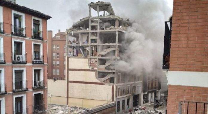 Explosión Madrid