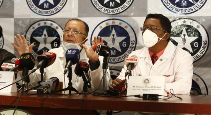 Gremio Medico Guayas Foto cortesía: El Expreso