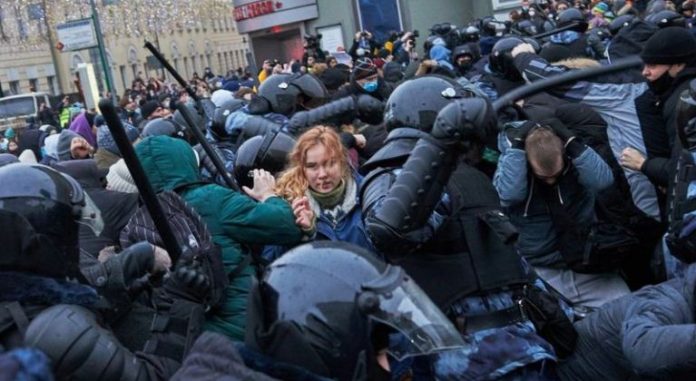 PROTESTAS EN RUSIA