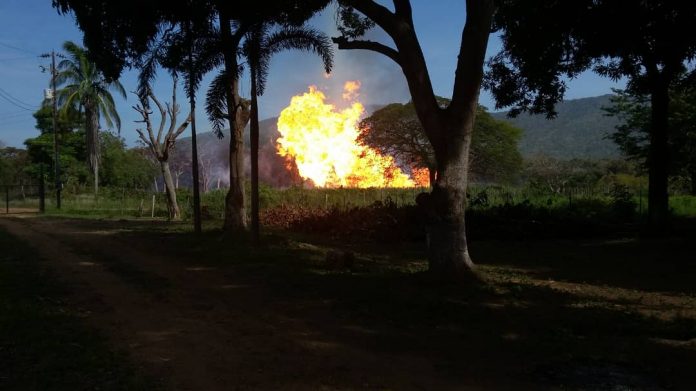 explosión Anzoátegui