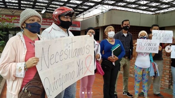 Protesta oncologico Tachira
