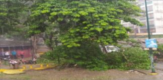 Lluvias en Caracas