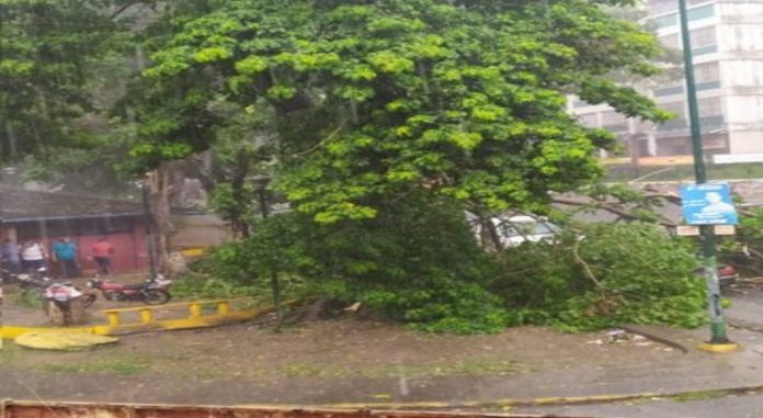 Lluvias en Caracas