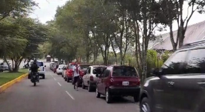 Colas por gasolina Táchira