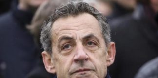 Ex presidente de Francia Nicolás Sarkozy