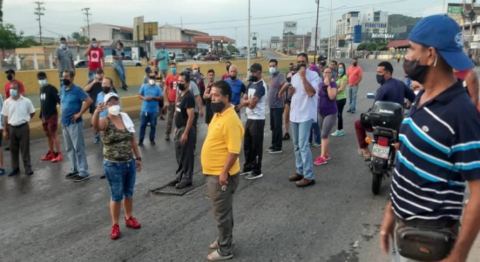 Protesta por gasolina