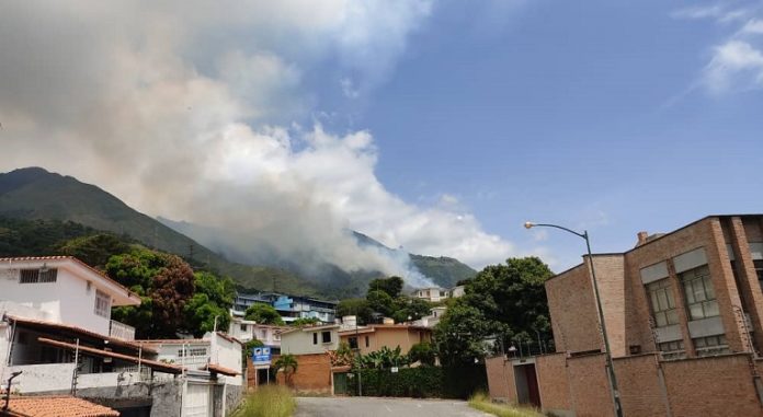 Incendio en Terrazas del Ávila, Caracas