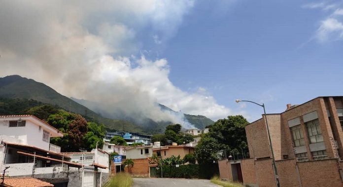 Incendio en Terrazas del Ávila, Caracas