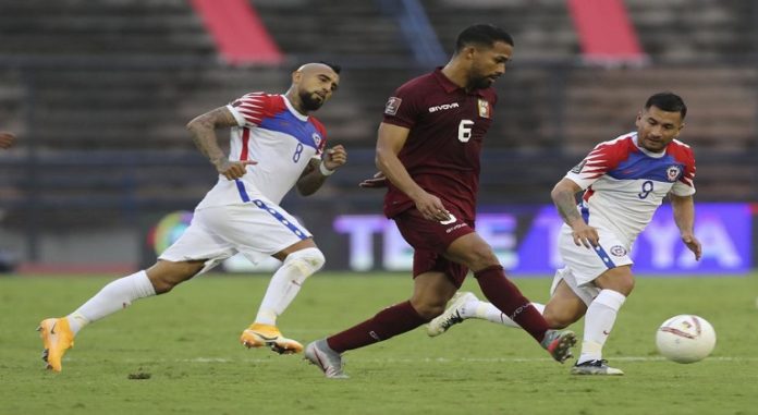 Vinotinto sin poder entrenar en Chile