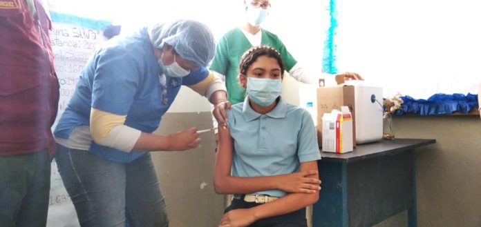 Vacunación estudiantes Monagas