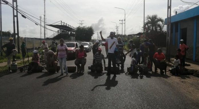 Protesta gas Tucupita