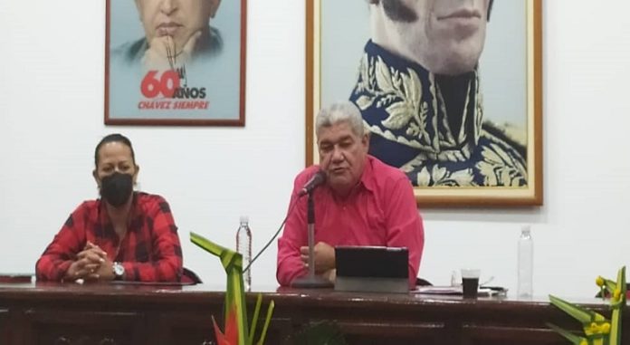 Eduardo Piñate, gobernador de Apure