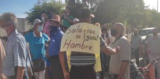 Protesta trabajadores Zulia