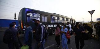 protestas Perú