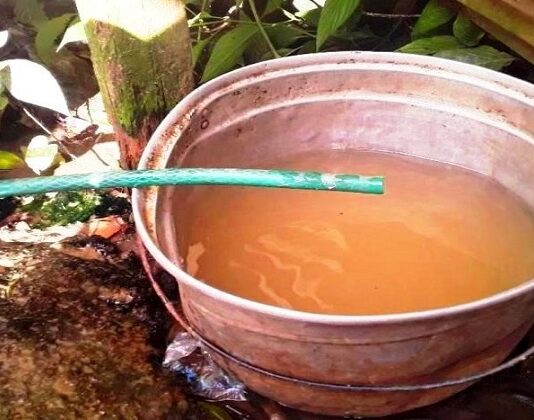 Agua sucia Tucupita