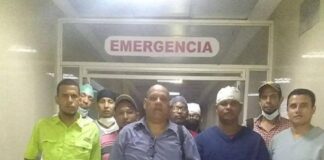 Trabajadores hospital Barcelona