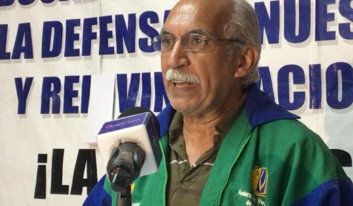Presidente del sindicato de maestros - docentes venezolanos