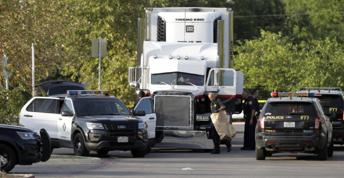 Tractor Trailer Trafficking Deaths