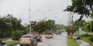 Lluvias en Monagas