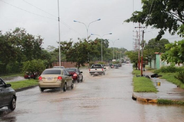 Lluvias en Monagas