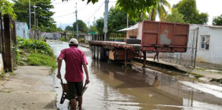 Lluvias Machiques sectores inundados