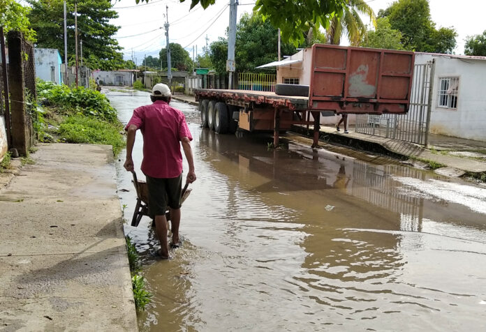 Lluvias Machiques sectores inundados