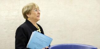 Michelle Bachelet, alta comisionada para los derechos huamanos