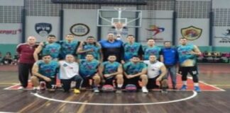 Tintorero azul baloncesto