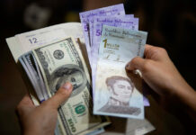 crecimiento económico - dinero: dólares y bolívares