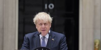 Reununcia Boris Johnson