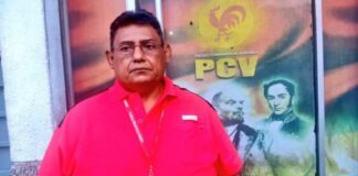 Ángel Castillo, dirigente PCV