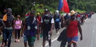 Caravana migrantes México